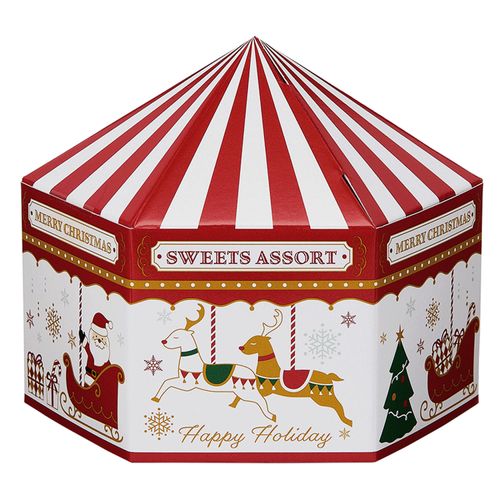 4901051124898







芥川製菓
クリスマスメリーゴーランドアソート（菓子詰合せ）