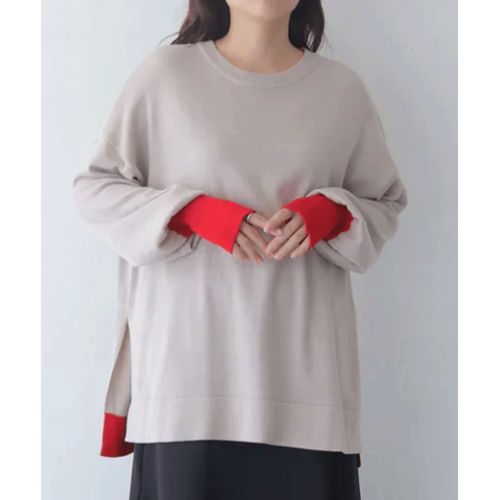 三澤
vingtrois 配色ニットプルオーバー