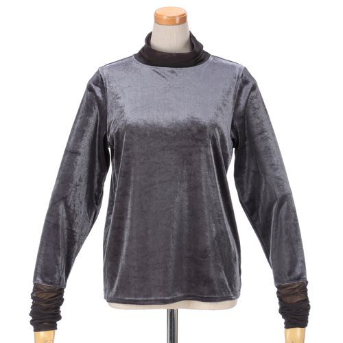 ホワイトジョーラ
Emilyan チュール切替ベロアトップス