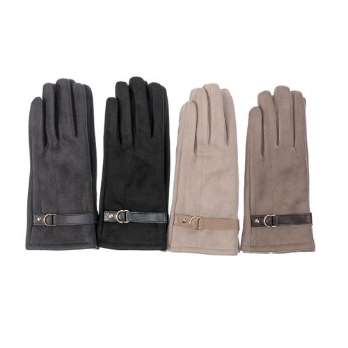 ファーストライン
フェイクスエードベルトデザインジャージ手袋