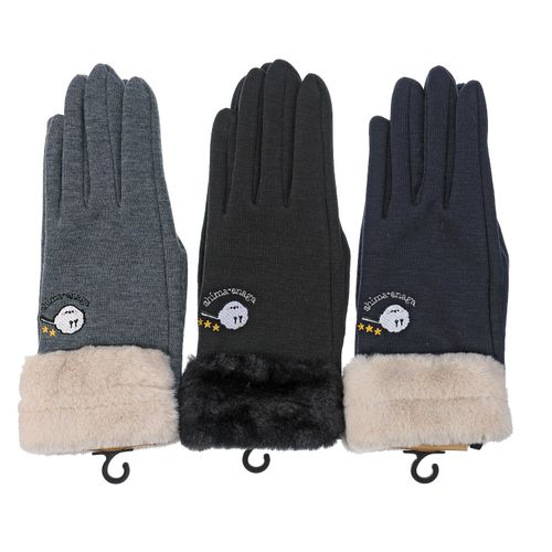 ファーストライン
シマエナガ刺繍ジャージ手袋