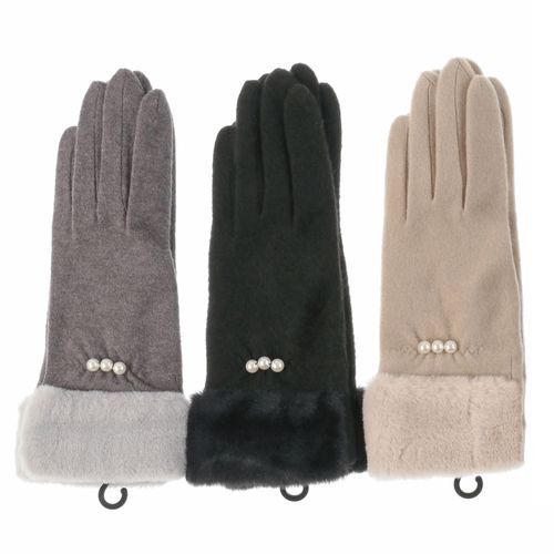 白鳥繊維工業
3連パールオリーブ保湿手袋