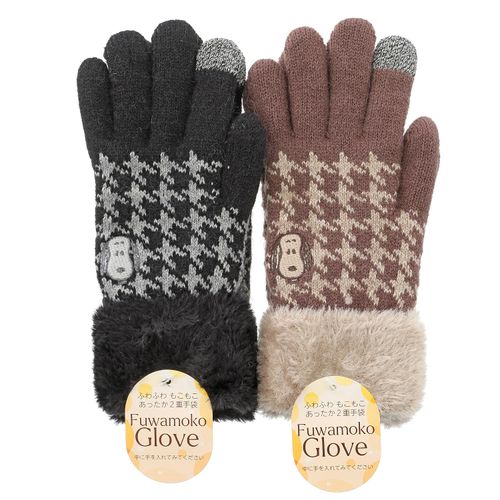 トモクニ
SNOOPY ふわもこ手袋 千鳥柄