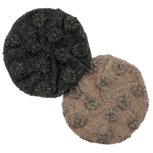 4582640623055







東京かんかん
ネパール製 シンプルフラワーニットベレー