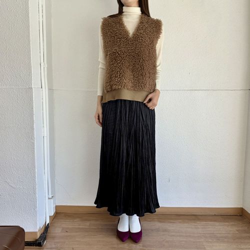 チャーミング
ニュアンスベロアスカート