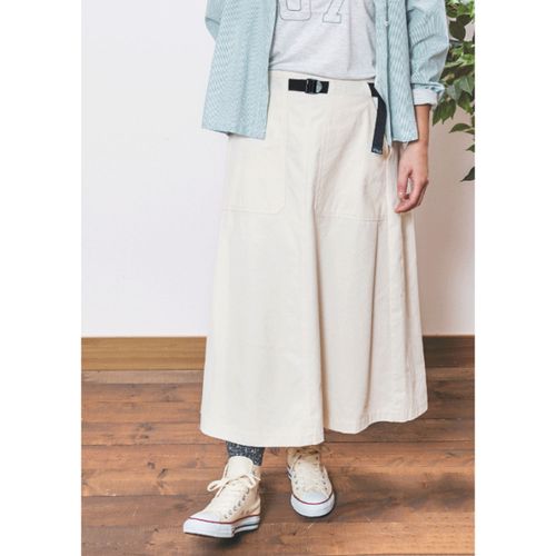 4571615808900







ノースオブジェクト東京
Northern Truck ベルト付Aラインスカート