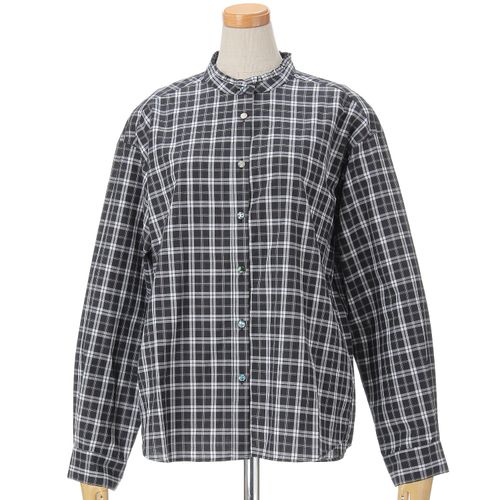 ウエルベック
Parkes スタンドフリルドロップショルダーシャツ