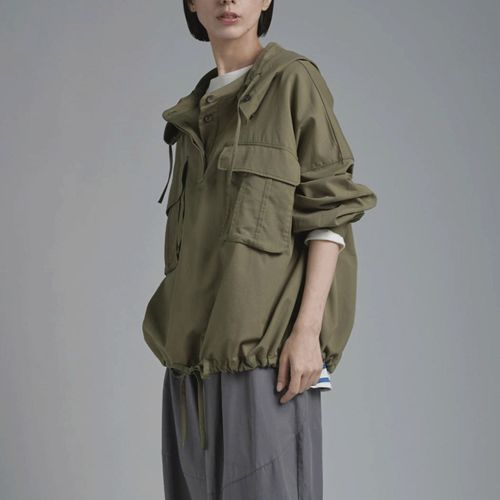 イコール
T．Tutie コットンセルロースフードプルオーバー