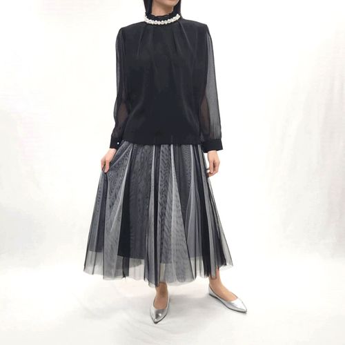チャーミング
チュールデザインスカート