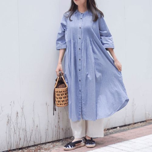 玉一商店
タック使いワンピース