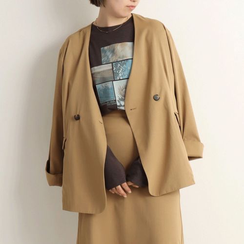 オンアンドオン
MAFRAIS ヴィンテージ風Vカラージャケット