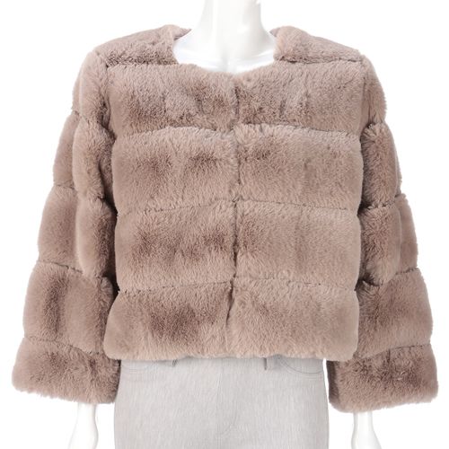 エコール
ファー裏付きジャケット