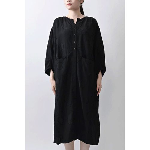 あむう
akane ドットジャカード前開きワンピース