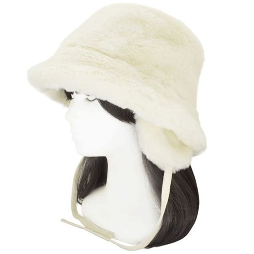 Ｋクラフト
耳付きエコファーバケットハット