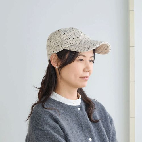 志成販売
クラシカルな大人のツイードキャップ