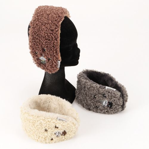 ソレイユ
MOOMIN エコファーリトルミイボアファーイヤマフ