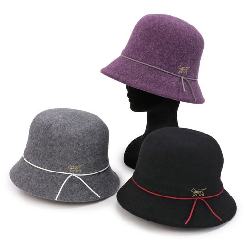 スガイ
猫刺繍バスクバケット