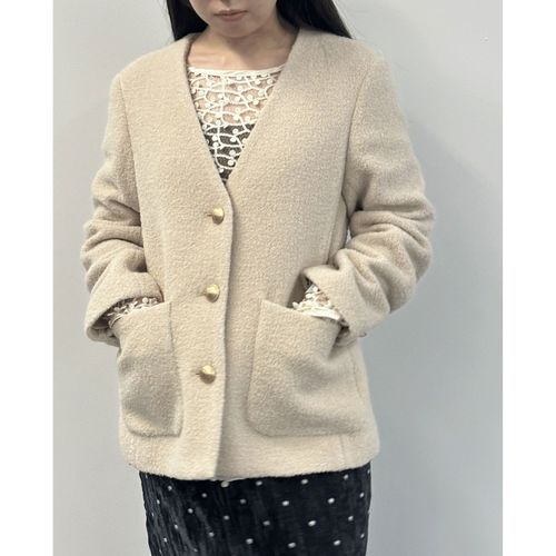 アスプリ
SEADRAKE モヘアループツイードジャケット