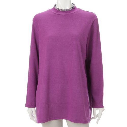 エイコー商事
プレミアムウォーム起毛配色襟チュニック LL