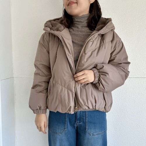 藤江商事
衿ボアショートダウンコート