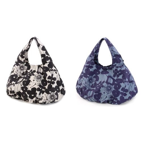 ホームワーキング
homeworking ボタニカル柄ギャザーバッグ