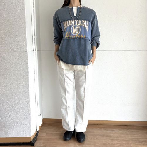 オーセンティック
CUBE SUGAR センタープレススウェットプリーツパンツ