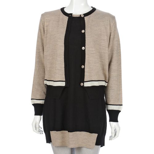 三澤
マルチカラーカーデ＆ワンピース アンサンブル