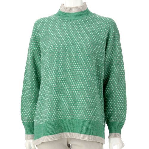 ラ．コロール
イタリー糸ドットプルオーバー