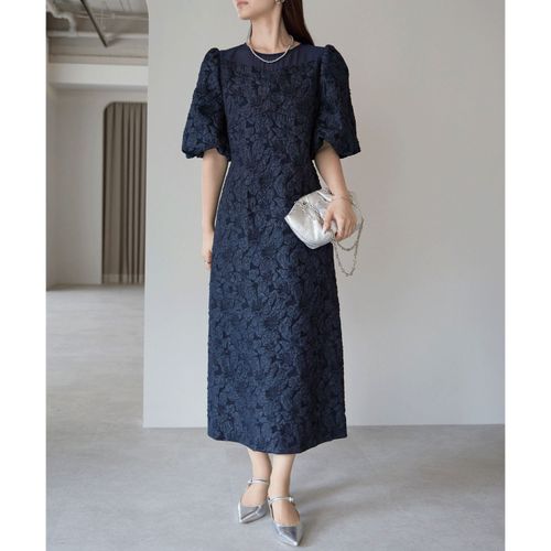 プレステージ
PREFERIR ふくれジャガードバルーンスリーブドレス