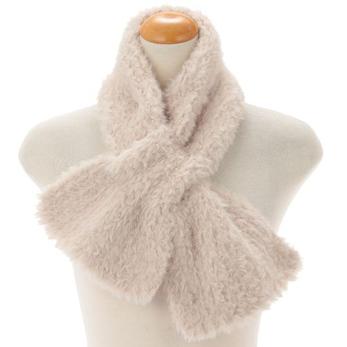 ソレイユ
フェザーヤーンクロスマフラ－