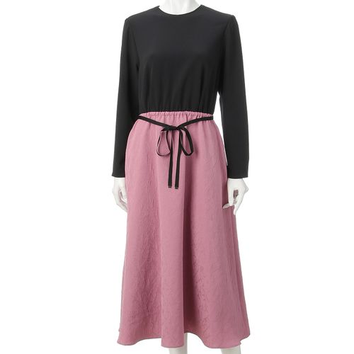 一珠
一珠 NOUQUE ジャカードドッキングワンピース