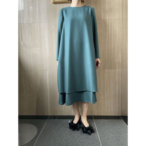 一珠
一珠 NOUQUE ウールビエラ裾重ねフレアワンピース