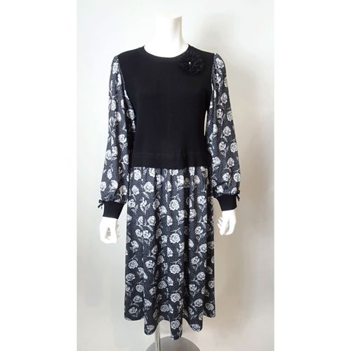 ジェイシーインターナショナル
Super Beauty ニットベスト×レイヤード風プリントワンピース