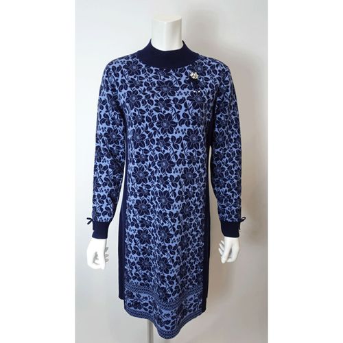 ジェイシーインターナショナル
Super Beauty ジャカード編みハイネックニットワンピース