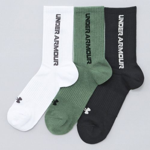 4550728015566







助野
UNDERARMOUR 3P 紳士ソックス ロゴ