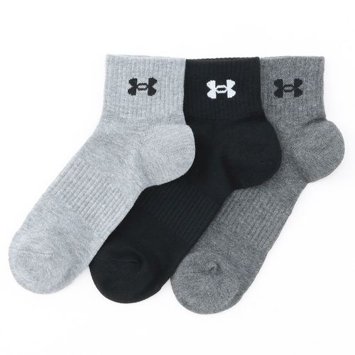 4550728015429







助野
UNDERARMOUR 3P 紳士ソックス 無地ロゴ