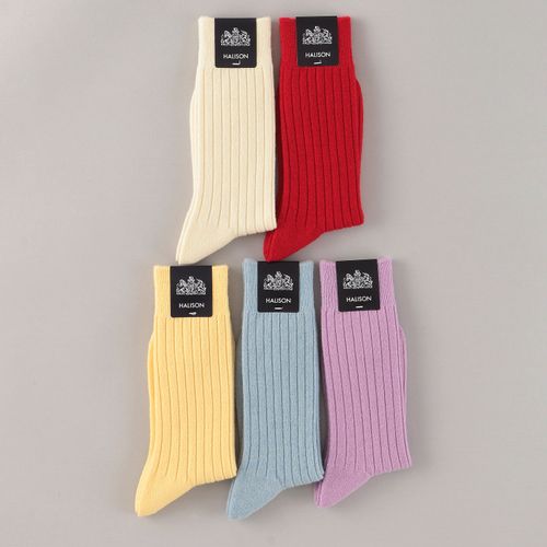 4526195527338







ハリソン
HALISON ラムウール レトロパステル リブソックス