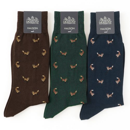 4526195527956







ハリソン
HALISON スーピマ キツネ柄 ソックス