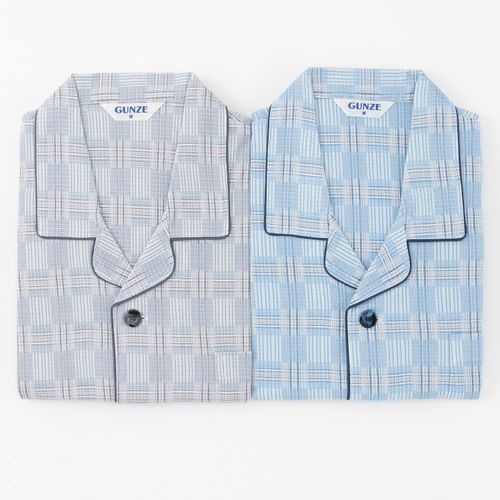 4547847404784







グンゼ
GUNZE 紳士日本製 長袖長パンツパジャマ チェックM／L