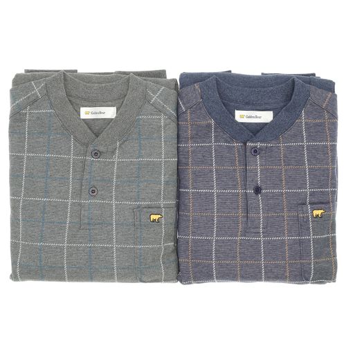 4547374630410







コスギ
GoldenBear 紳士 ヘンリーネックかぶり長袖パジャマ Wジャカード