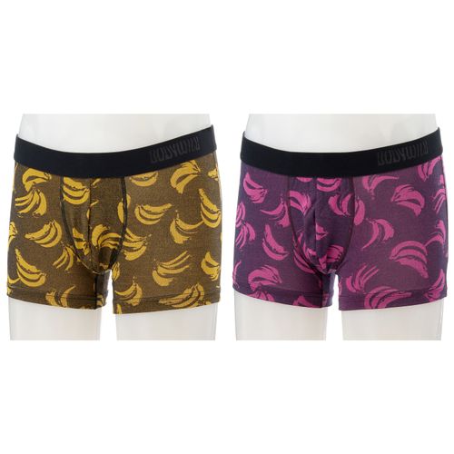 4550585104489







グンゼ
BODY WILD ボクサーパンツ（前とじ）バナナ柄
