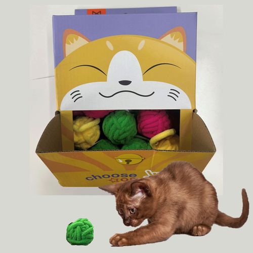 4905414334108



PFF9014-333-00



トレードワークス
キャットボール毛糸玉 マルチカラー1BOX