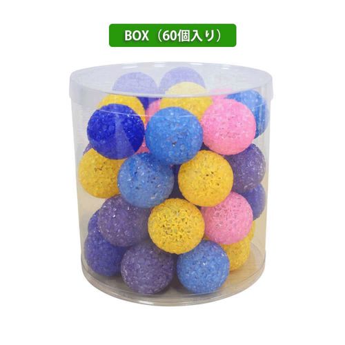 4571357065098







ルークラン
ループ 猫用おもちゃ ライト クリスタルボールBOXセット（60個入り）