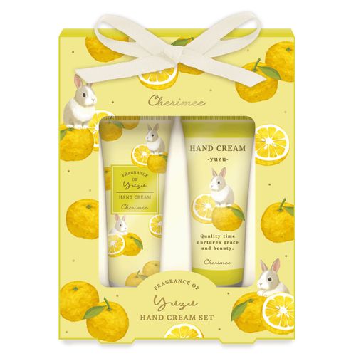 4550391990504



99050



クーリア
シェリミー ハンドクリームセット ウサギ／ユズ