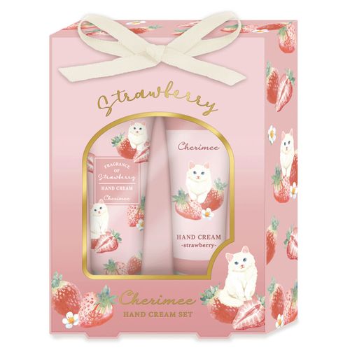 4550391990559



99055



クーリア
シェリミー ハンドクリームセット ネコ／ストロベリー