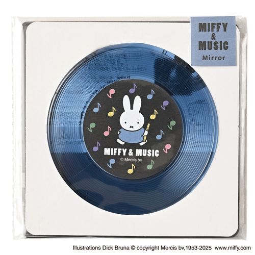4901478203732



MF929B



クツワ
ミッフィー レコード型ミラー ブラック／ブルー MIFFY＆MUSIC