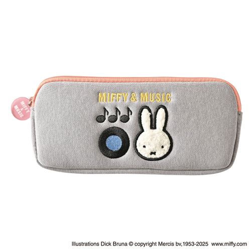 4901478203763



MF930A



クツワ
ミッフィー ペンケース グレー MIFFY＆MUSIC