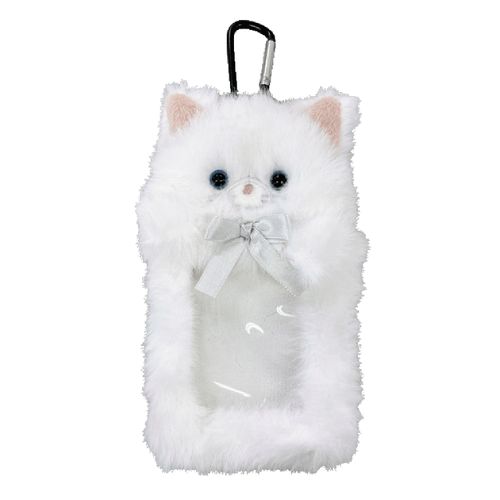 4571484068986



TY041/K



ツイン
リール付きカードケース ネコ ホワイト