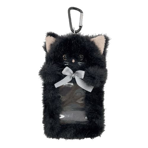 4571484068993



TY041/L



ツイン
リール付きカードケース ネコ ブラック