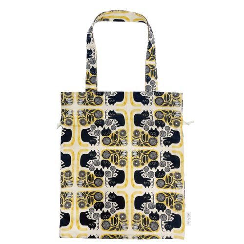 4945265375141



CJG-3007/1A



コッカ
365Cat．Art 巾着バッグ 黒猫とお花